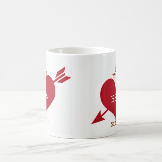 Ik schrijf HEA Stories Coffee Mok (Center)