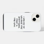 Ik schrijf iPhone Case Hoesje (Achterkant horizontaal)