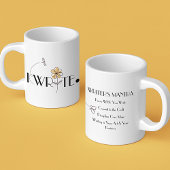 IK SCHRIJF MOTIVATIE KOFFIEMOK