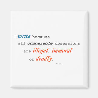 Ik schrijf omdat... magneet