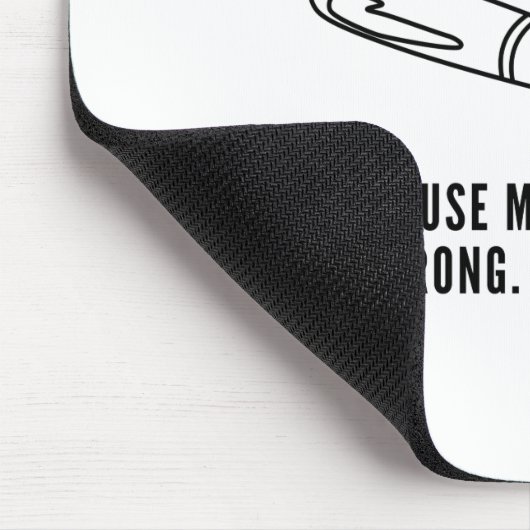 Ik schrijf omdat moord verkeerd is als mousepad muismat (Hoek)