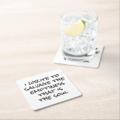 Ik schrijf papieren Onderzetter (Insitu)