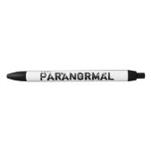 Ik schrijf paranormaal, spoken zwarte inkt pen (Voorkant)