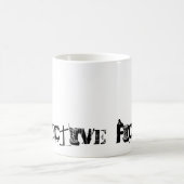 Ik schrijf rechercheur Fiction Koffiemok (Center)