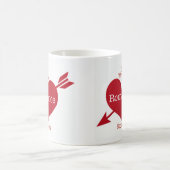 Ik schrijf Romance verhalen Coffee Mok (Center)