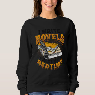 Ik schrijf romans uit mijn slaapauteur Novel Trui