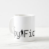 Ik schrijf Spionagefictie Koffiemok (Voorkant links)