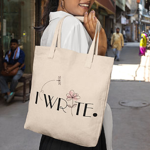 IK SCHRIJF STIJLVOL TOTE BAG