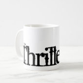 Ik schrijf Thriller Fiction Koffiemok (Voorkant links)