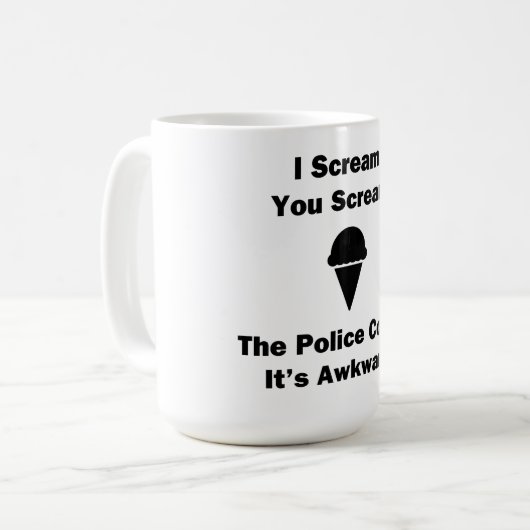 Ik schroef je... koffiemok (Voorkant links)