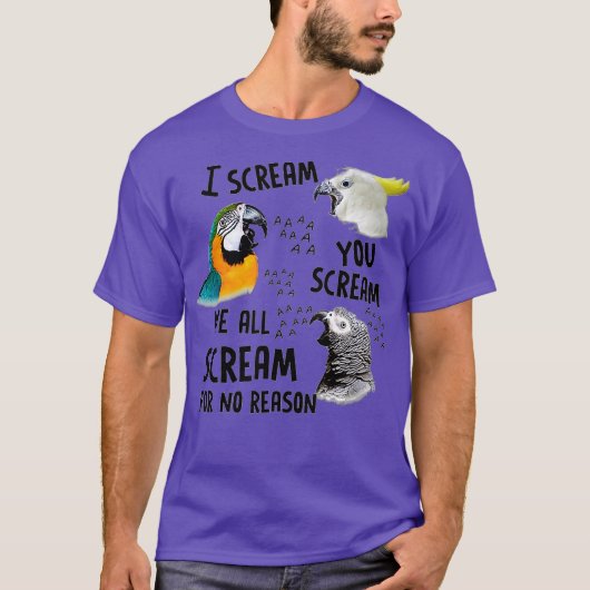 Ik schroef je met Funam Parrot. T-shirt (Voorkant)
