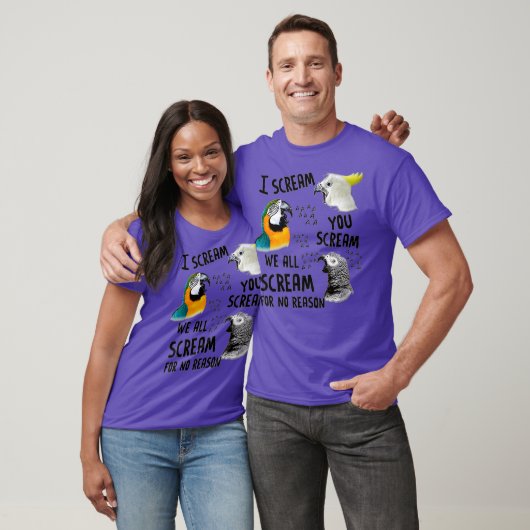 Ik schroef je met Funam Parrot. T-shirt (Unisex)