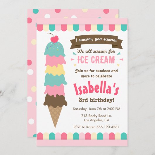 Ik schroef jullie om te schreeuwen dat ik me schul kaart (Voorkant / Achterkant)