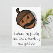 Ik schudde mijn familie over reünie-uitvindingen kaart (Staand voorkant)