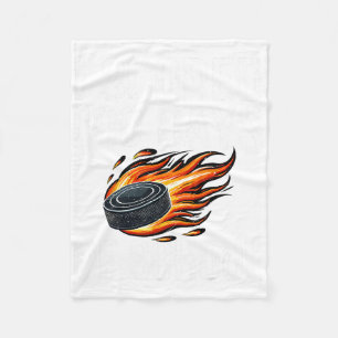 Ik Scoorde 100 Dagen School Hockey Kids Student Le Fleece Deken