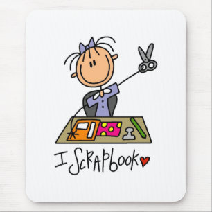 Ik scrapbook muismat