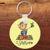 Ik scrapbook sleutelhanger (Voorkant)