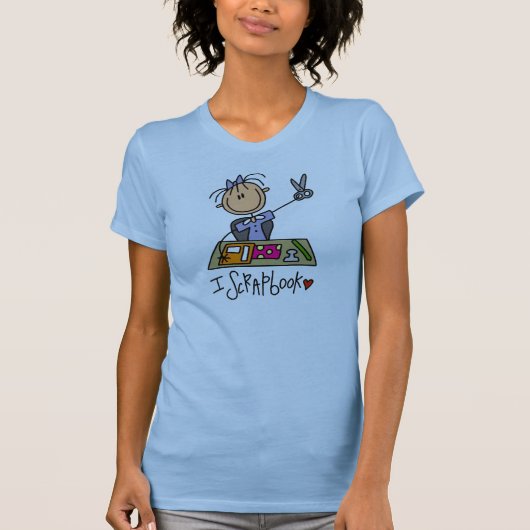 Ik scrapbook t-shirt (Voorkant)