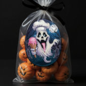 "Ik Scream" Grappige Geest Chef Halloween Ijs Stic Sticker