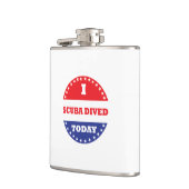 Ik Scuba stierf vandaag Heupfles (Links)