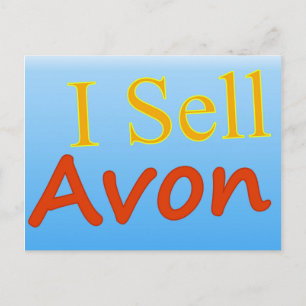 Ik Sell Avon Briefkaart