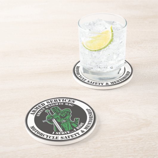 Ik serveer...ik Ride Onderzetter (Zijkant)