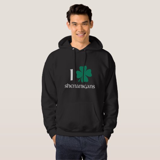 Ik Shamrock Shenanigans Hoodie (Voorkant volledig)