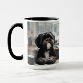Ik Shih Tzu niet Kerst Koffie Mok Cup