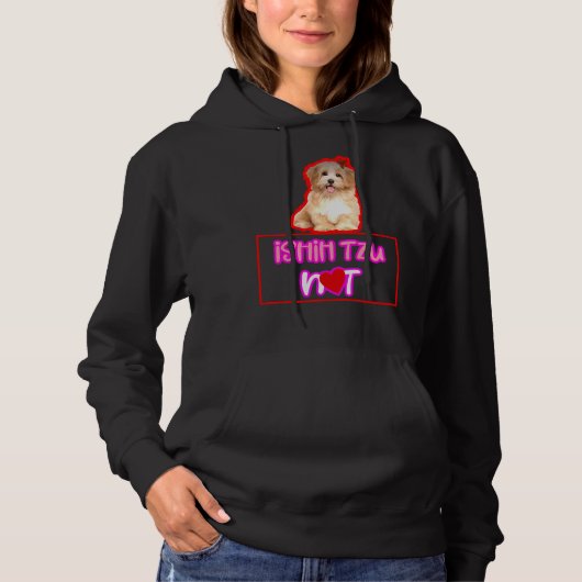Ik Shihtzu niet Shihtzu Hoodie (Voorkant)