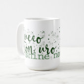 Ik Shine Not Burn - Clan Mackenzie Koffiemok (Voorkant links)