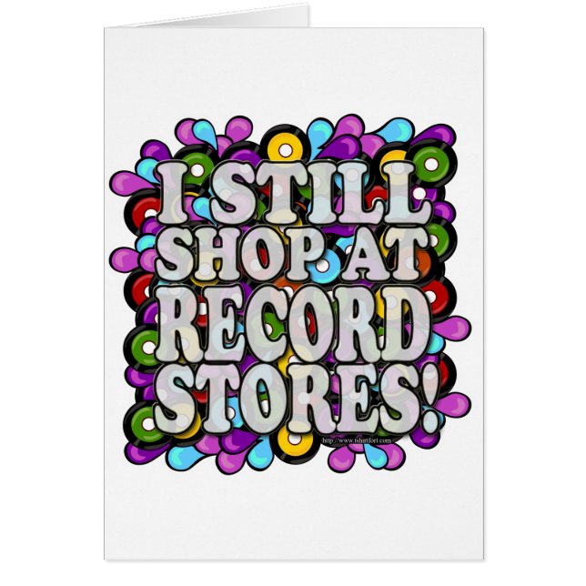 Ik shop bij Record Stores (Voorkant)