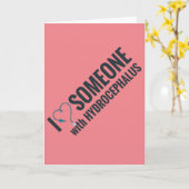 Ik Shunt Heart iemand met Hydrocephalus Kaart (Gele Bloem)