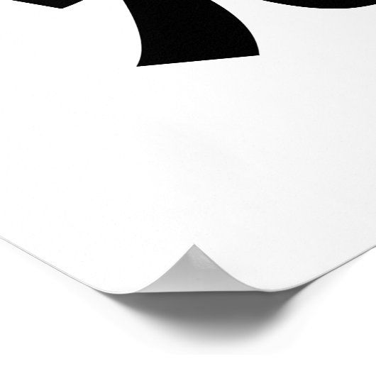 Ik Shuriken Ninja ~ Japans Nihongo Kanji Language Poster (Hoek)