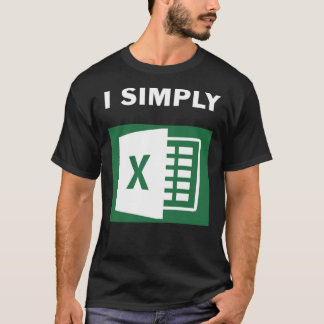 Ik simpelweg Excel Classic T-Shirt