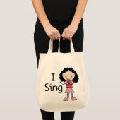 Ik Sing Vrouw Tshirts and Gifts Tote Bag (Voorkant (product))