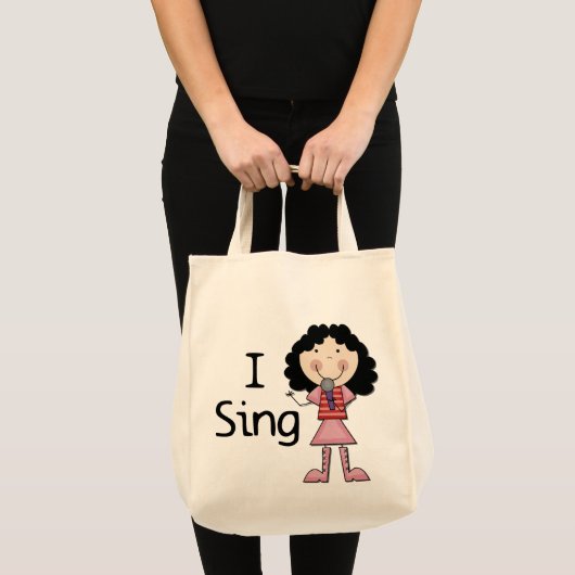 Ik Sing Vrouw Tshirts and Gifts Tote Bag (Voorkant (product))