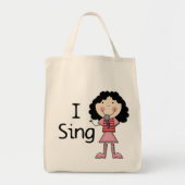 Ik Sing Vrouw Tshirts and Gifts Tote Bag (Voorkant)