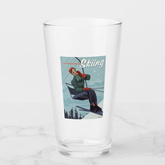 Ik skiet liever print glas (Voorkant)