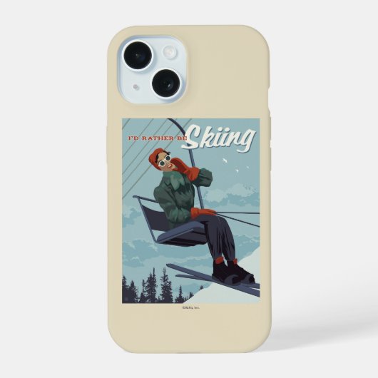Ik skiet liever print iPhone 15 case (Achterkant)