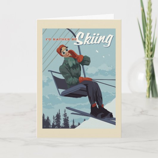 Ik skiet liever print kaart (Voorkant)