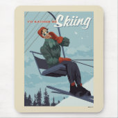 Ik skiet liever print muismat (Voorkant)