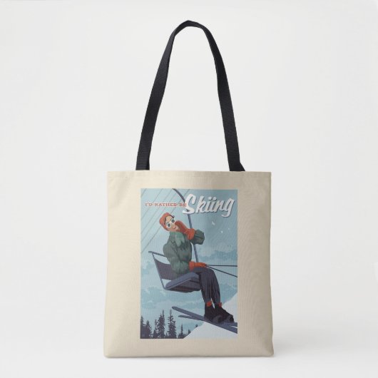 Ik skiet liever print tote bag (Voorkant)