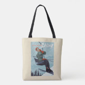 Ik skiet liever print tote bag (Achterkant)