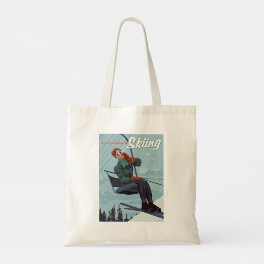 Ik skiet liever print tote bag (Achterkant)