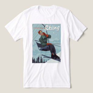 Ik skiet liever print Tri-Blend shirt