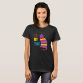 Ik Sla Die Kat Piñata Cinco De Mayo T-shirt (Voorkant volledig)
