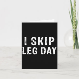 Ik sla een eend dag Funny Gym Workout Comedy Bodyb Kaart