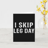 Ik sla een eend dag Funny Gym Workout Comedy Bodyb Kaart (Gele Bloem)