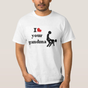 Ik sla je oma op t-shirt