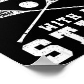 Ik sla mensen met een luienvanger. poster (Hoek)